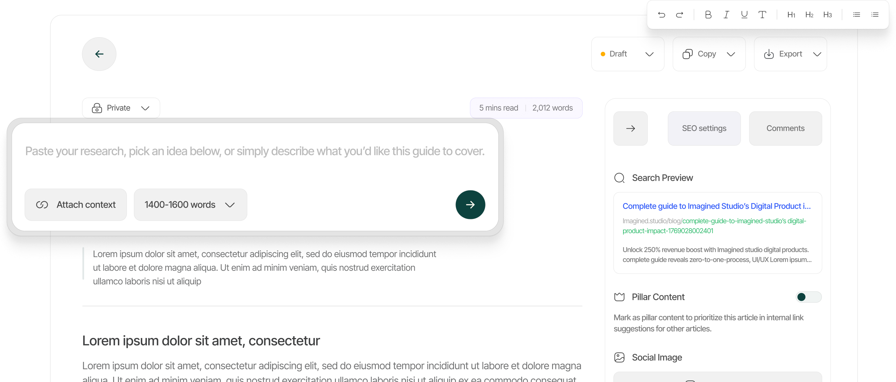 Content Curation